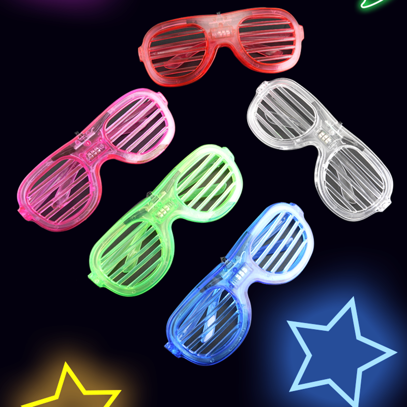 Luminous Popping Glasses, Flash LED Glasses, Bar Equipment